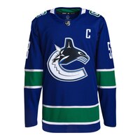 Vancouver Canucks adidas Bo Horvat Prime Authentic Jersey, Hockey, NHL Front_Flat