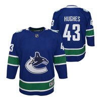 Youth Vancouver Canucks Hughes Jersey Composite_or_Mixed
