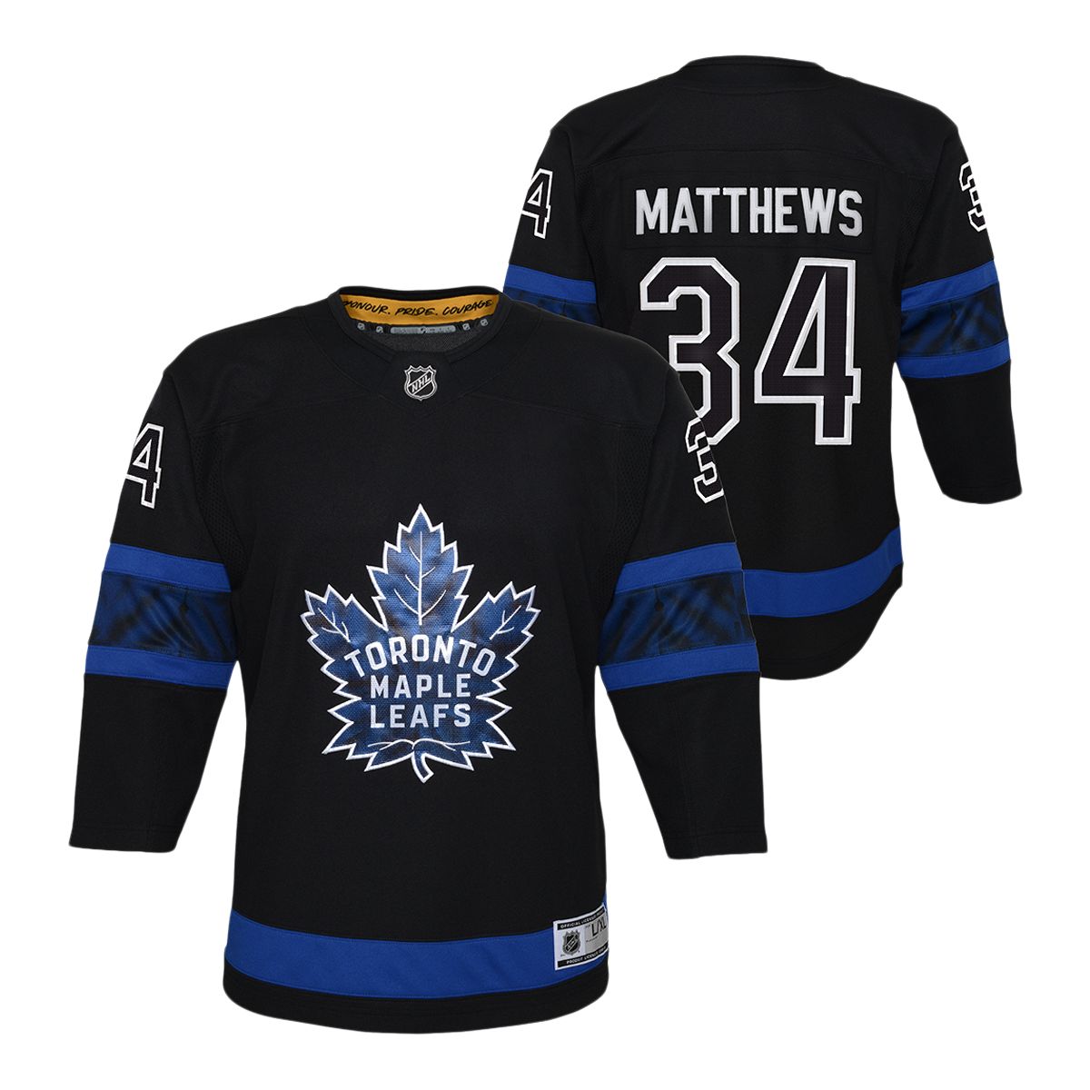 Image of Toronto Maple Leafs x drew house Auston Matthews Replica Jersey Youth Hockey NHL