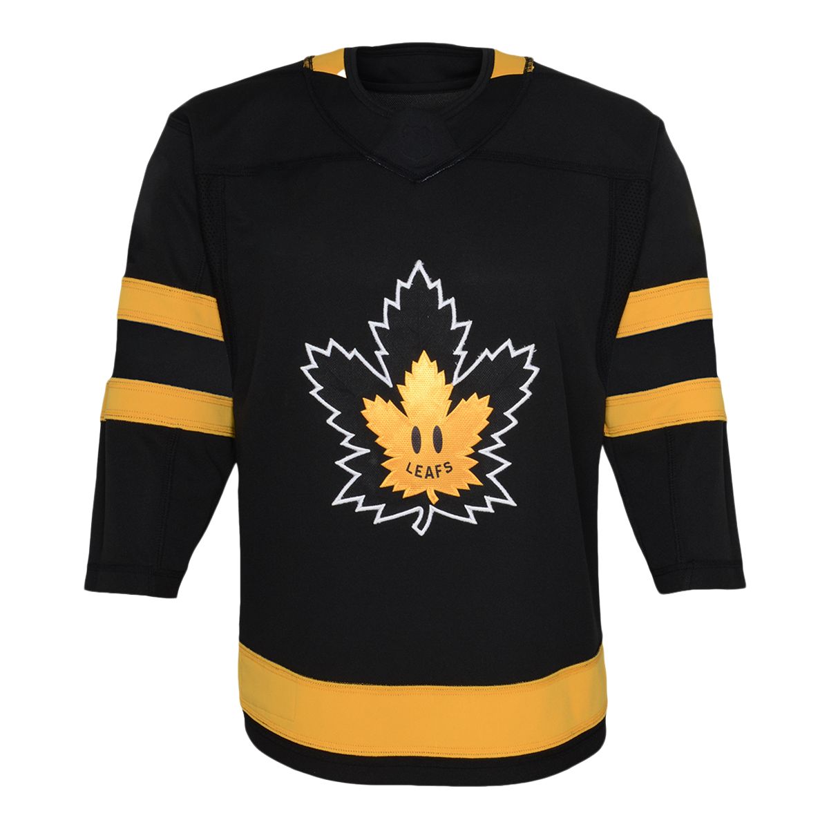 Leafs] We'll be rocking the black and blue, hby? The Leafs x @drewhouse  flipside jersey is here. : r/leafs