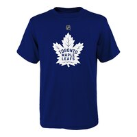 Youth Toronto Maple Leafs Outerstuff Primary Logo T Shirt Front_Flat
