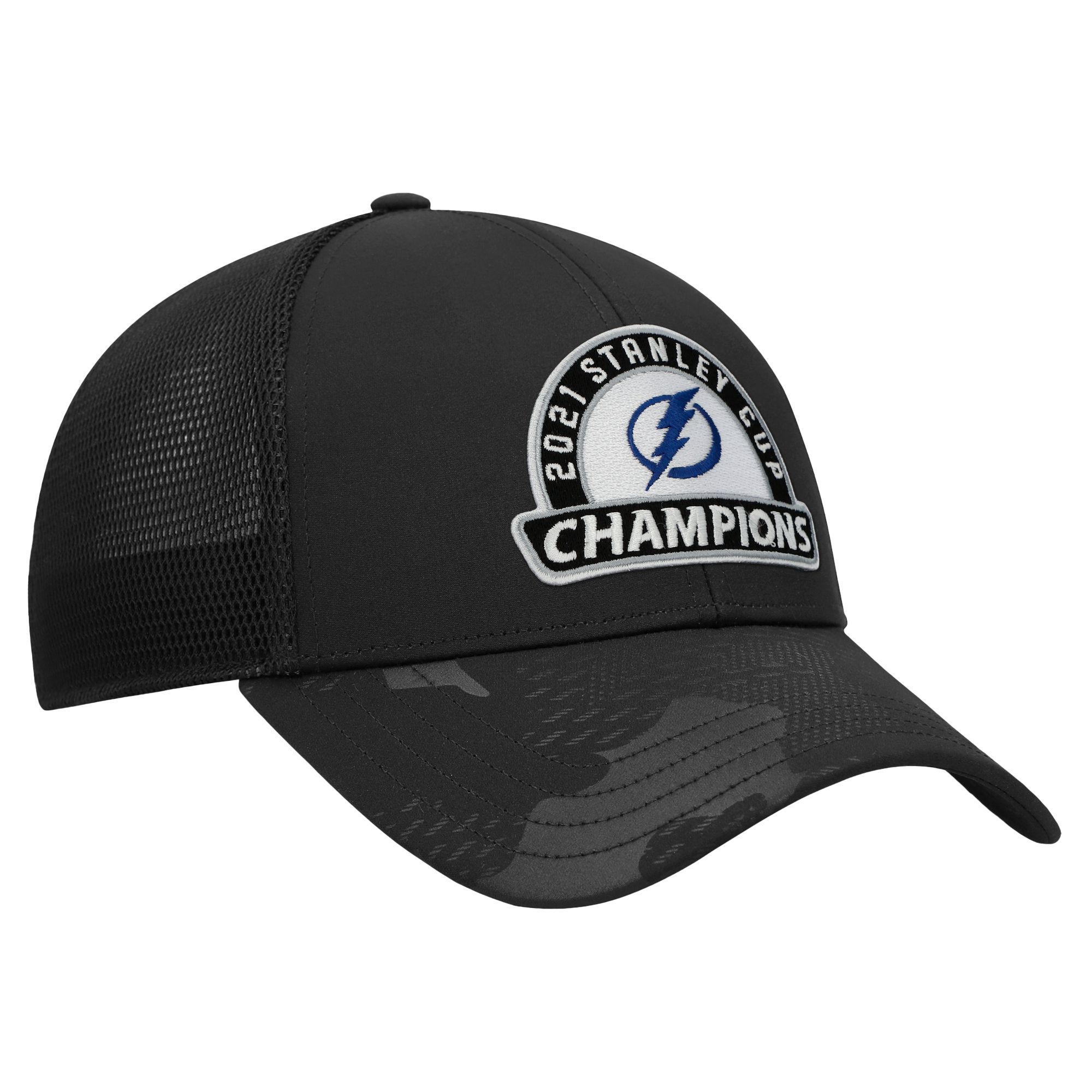 Tampa Bay Lightning Fanatics Stanley Cup Champions Locker Room Trucker Hat,  NHL, Hockey