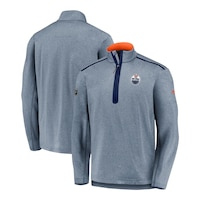 Edmonton Oilers Fanatics Authentic Pro Travel 1/4 Zip Top Composite_or_Mixed