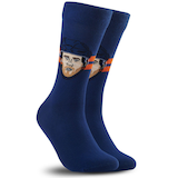 Edmonton Oilers Major League Socks Leon Draisaitl Socks Front_Three_Fourths_Angled_Right