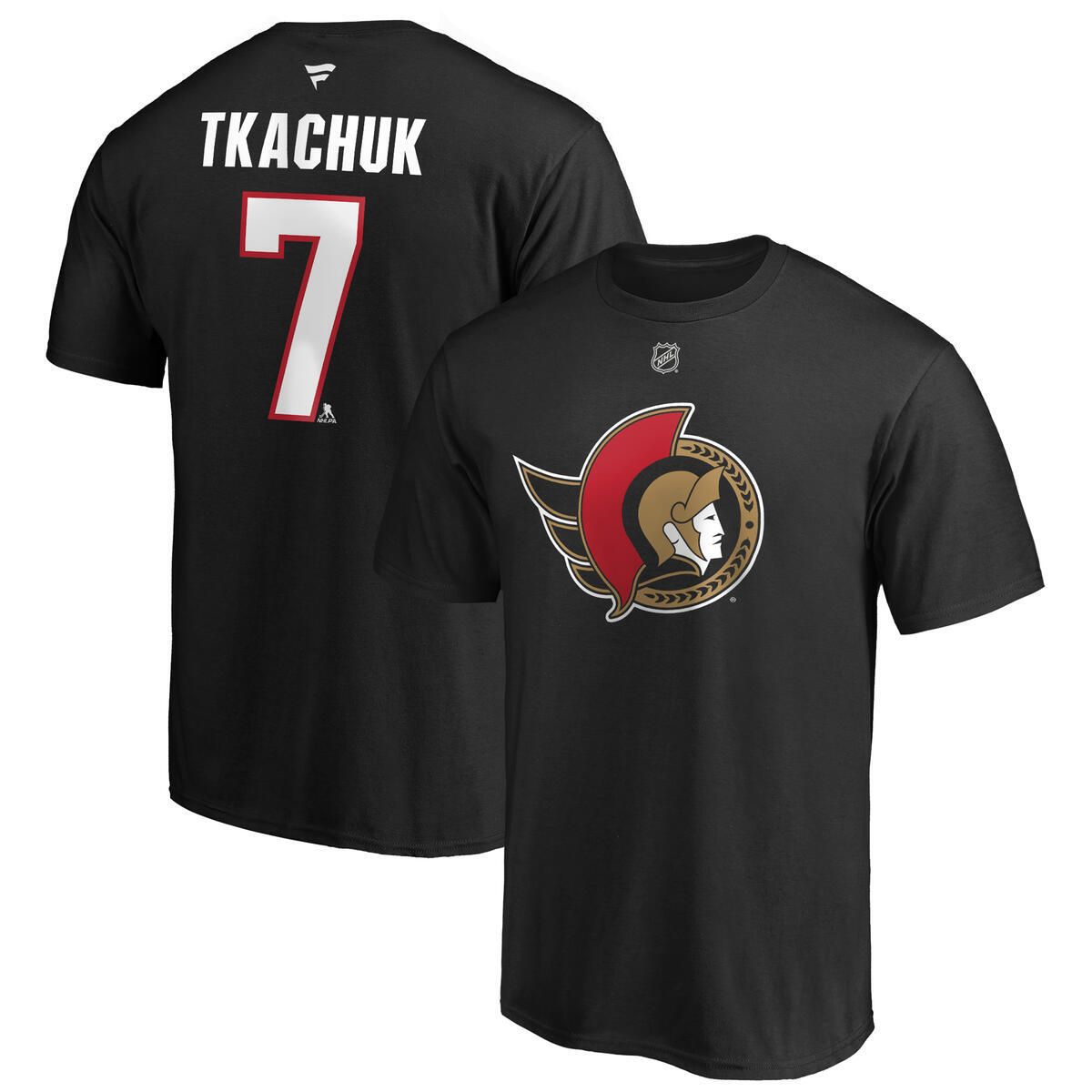 Ottawa Senators Fanatics Brady Tkachuk T Shirt
