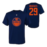 Child Edmonton Oilers Leon Draisaitl 3rd Player T Shirt Composite_or_Mixed