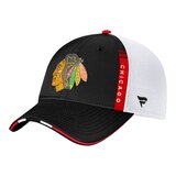 Chicago Blackhawks Fanatics Authentic Pro Draft Trucker Hat, NHL, Hockey Front_Three_Fourths_Angled_Left