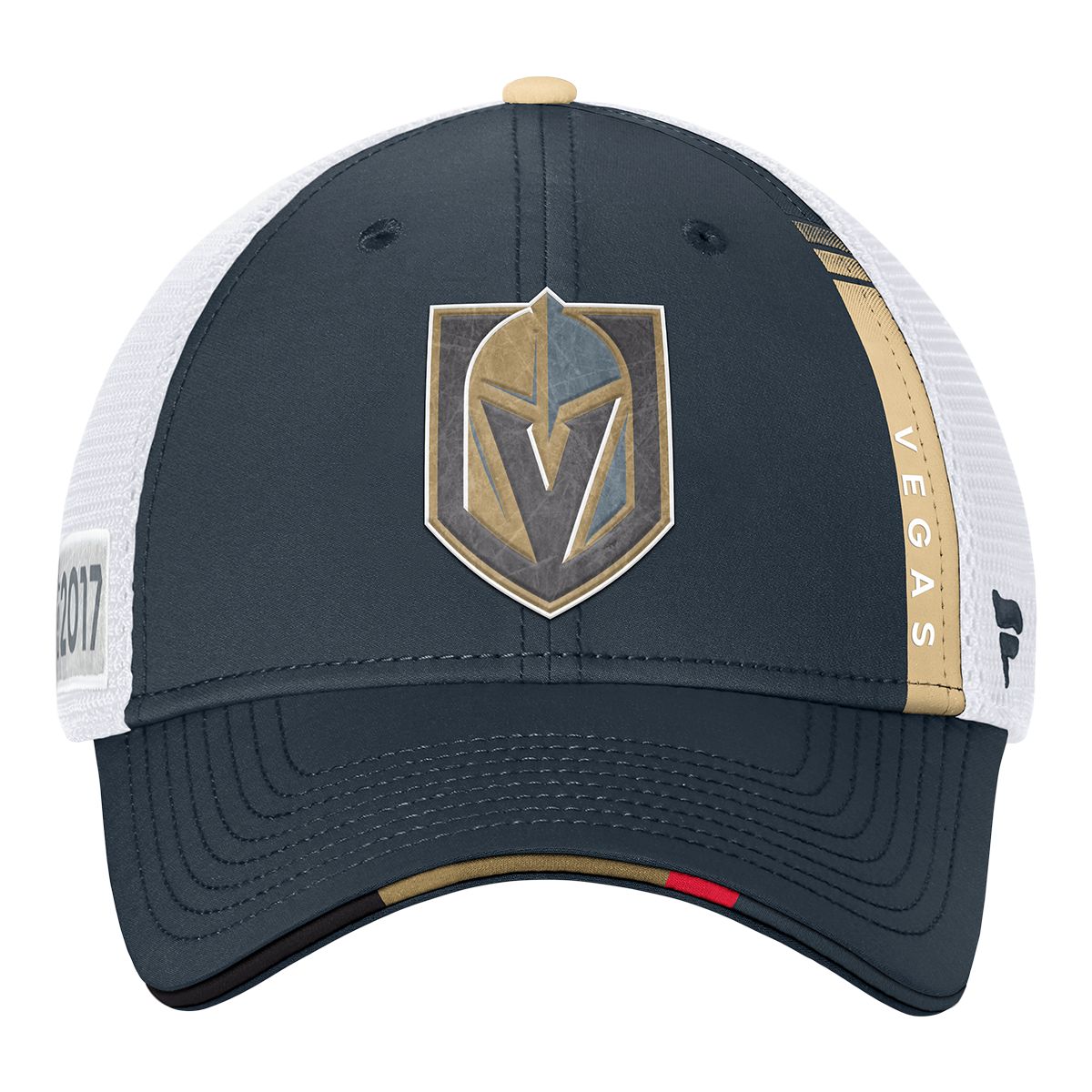 Vegas Golden Knights Fanatics Authentic Pro Structured Draft Trucker Hat, NHL, Hockey