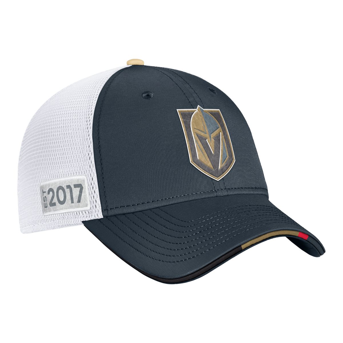 Vegas Golden Knights Fanatics Authentic Pro Structured Draft Trucker Hat, NHL, Hockey