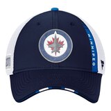 Winnipeg Jets Fanatics Draft Trucker Hat, NHL, Hockey Front_Flat