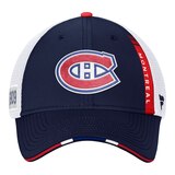 Montreal Canadiens Fanatics Authentic Pro Draft Trucker Hat, NHL, Hockey Front_Flat