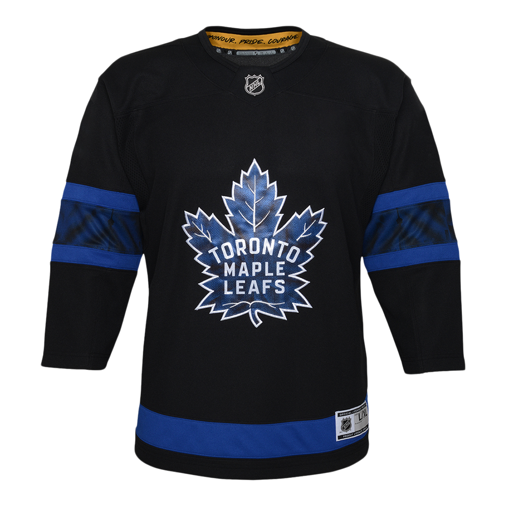 Toronto Maple Leafs NHL Justin Bieber designed reversible hockey