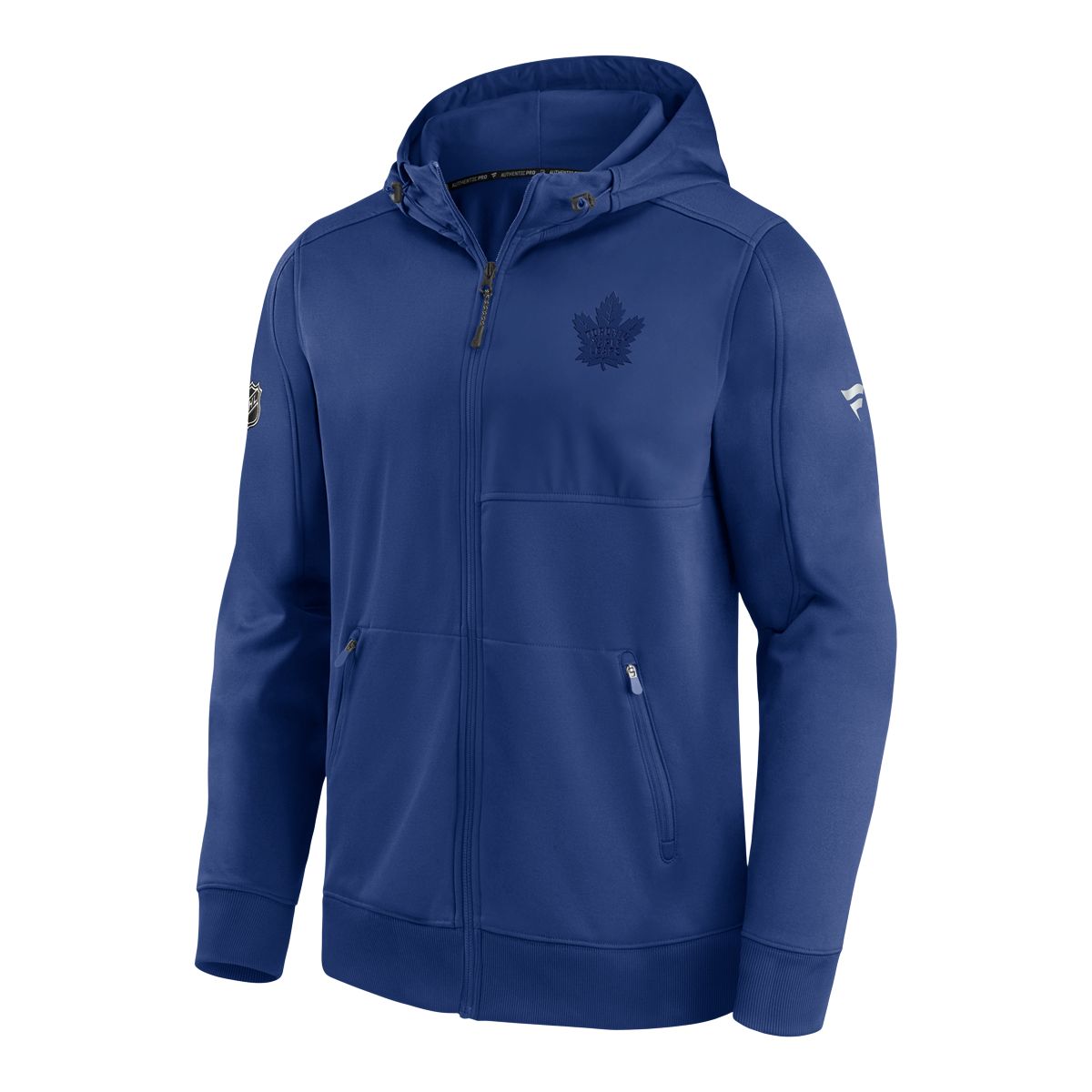 Toronto Maple Leafs Fanatics Authentic Pro Travel Quarter Zip Hoodie