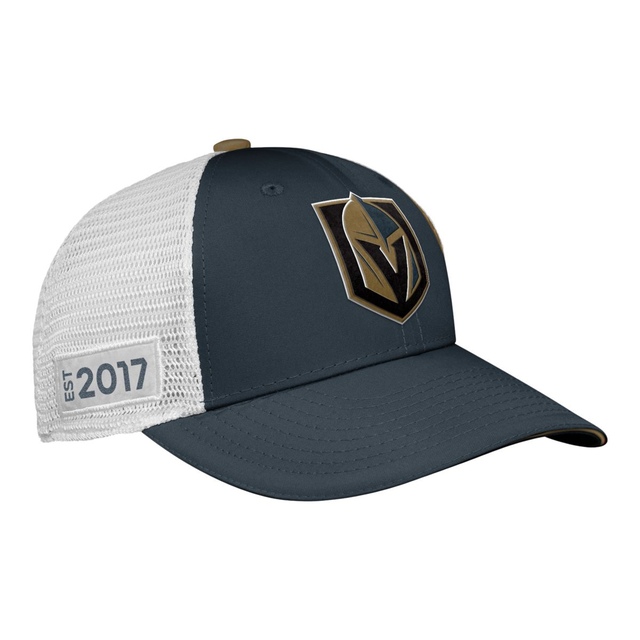 Vegas Golden Knights Kids' Authentic Pro Draft Hat, NHL, Hockey Front_Angled_Right