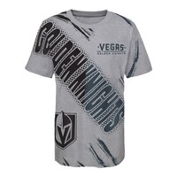 Youth Vegas Golden Knights Outerstuff Overload T Shirt Front_Flat