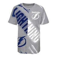 Youth Tampa Bay Lightning Outerstuff Overload T Shirt Front_Flat