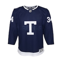 Toronto Maple Leafs Auston Matthews Heritage Classic Jersey, Youth, Hockey, NHL Front_Flat