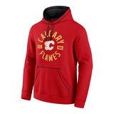 Calgary Flames Fanatics Tie Breaker Hoodie Front_Angled_Left