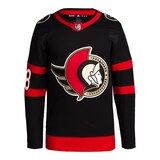 Ottawa Senators adidas Tim Stutzle Prime Authentic Jersey, Hockey, NHL Front_Flat