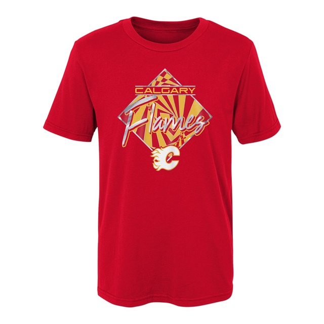 Child Calgary Flames Outerstuff La Jolla T Shirt