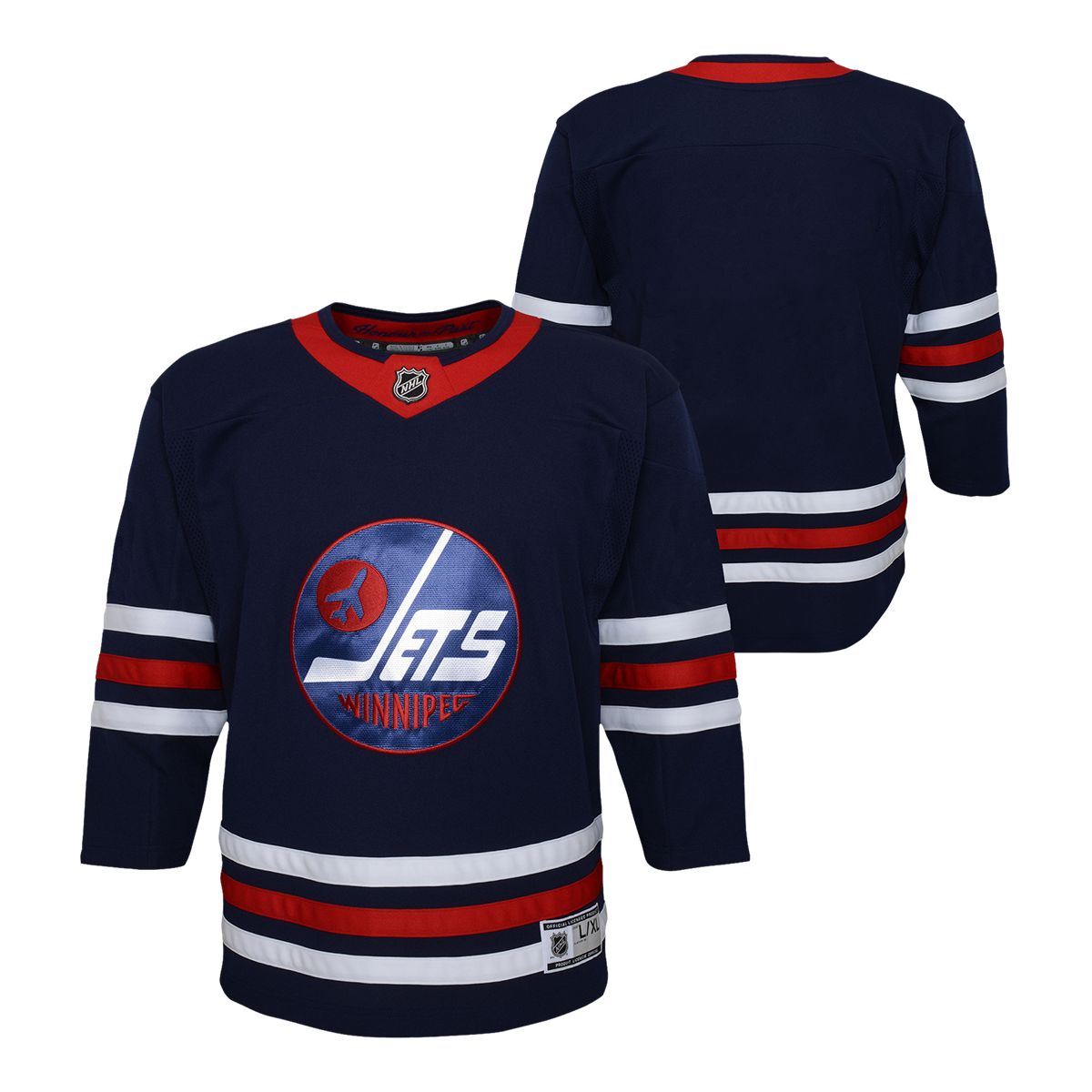 Child Winnipeg Jets Outerstuff Premier Third Jersey