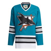 San Jose Sharks adidas Men's Authentic Jersey Front_Flat