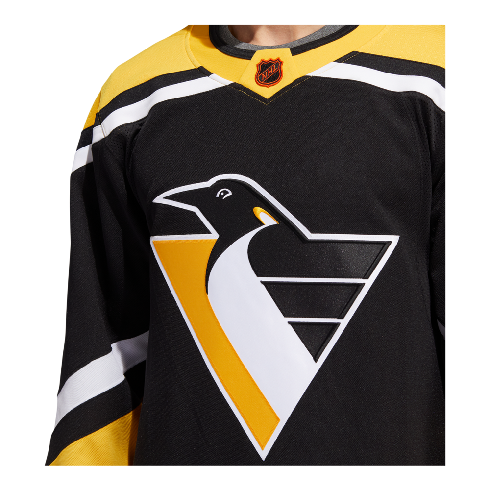 A Deeper Look into the Adidas Reverse Retro Jersey: Pittsburgh Penguins # PittsburghPenguins #ReverseRet…