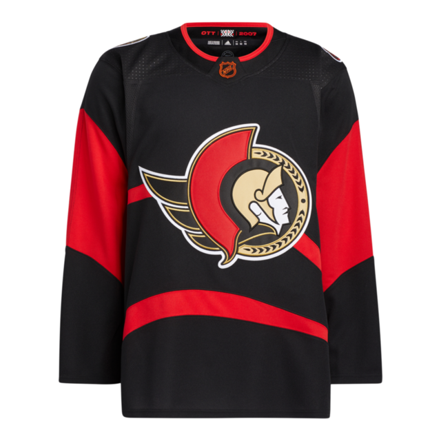 Ottawa Senators adidas Reverse Retro Prime Jersey