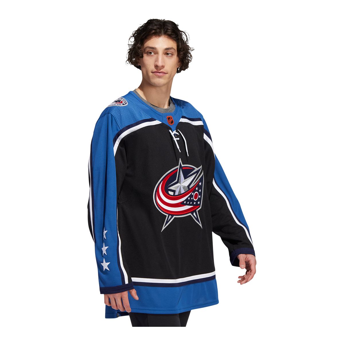 Columbus Blue Jackets adidas Reverse Retro Prime Jersey