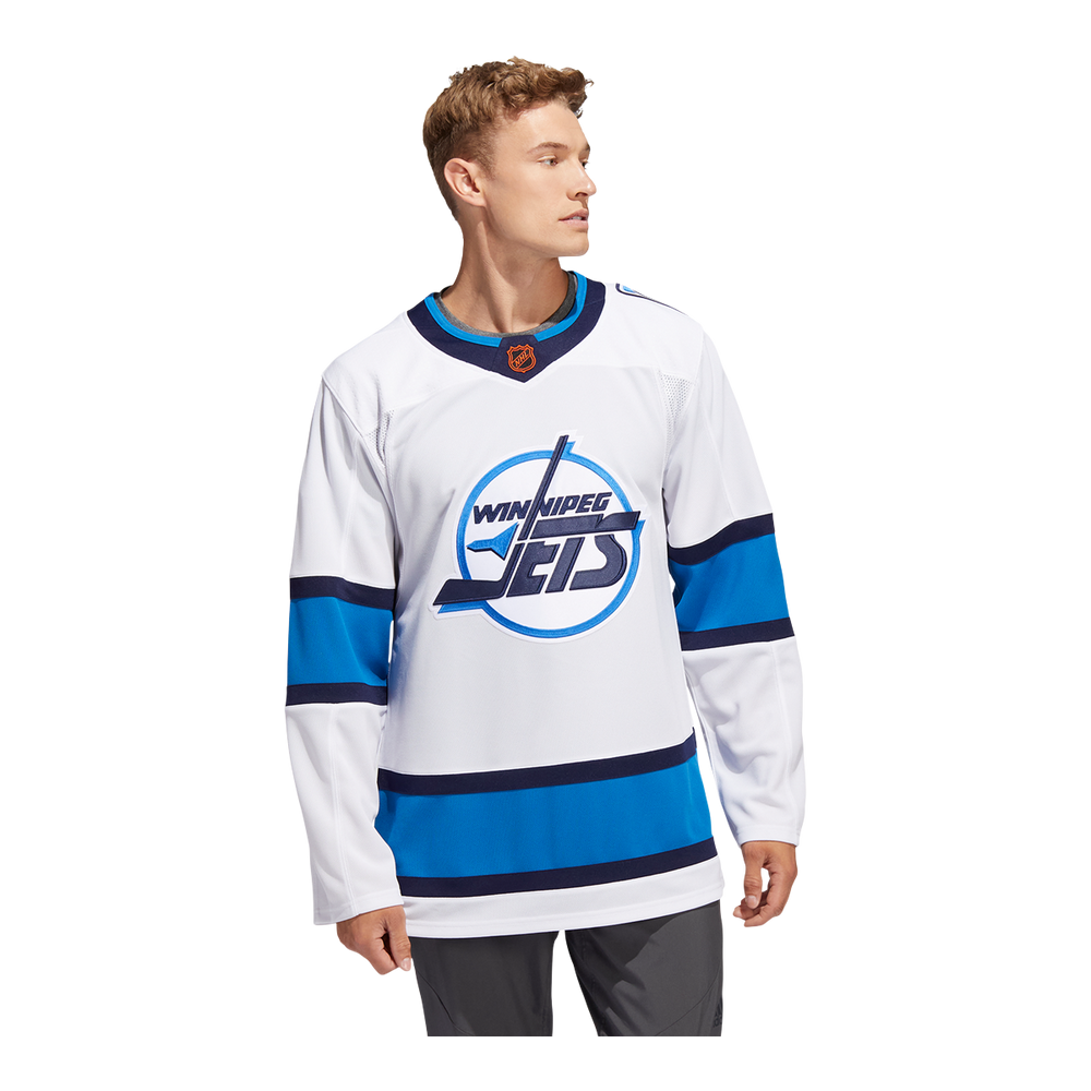 Men's Winnipeg Jets Mark Scheifele adidas White - Reverse Retro 2.0  Authentic Player Jersey