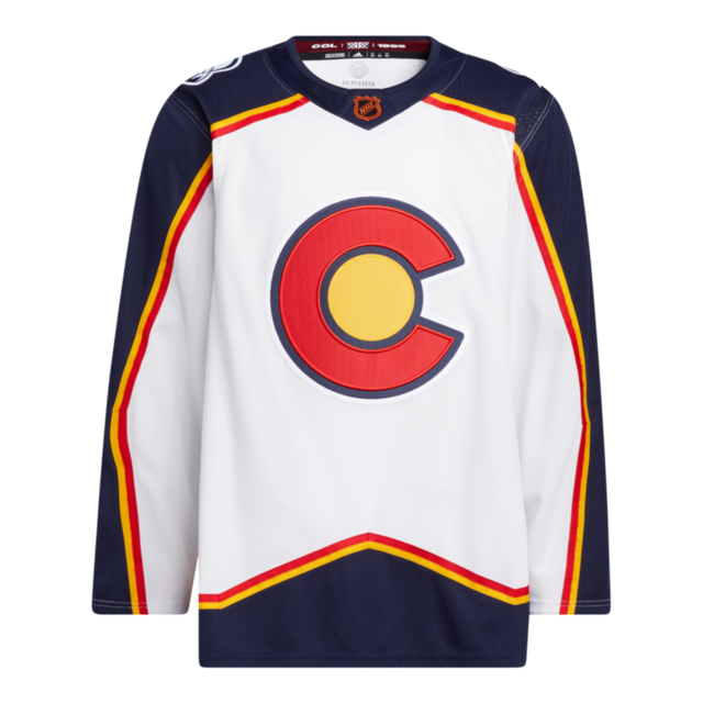 Colorado Avalanche adidas Reverse Retro Prime Jersey