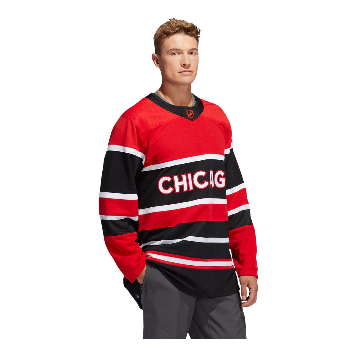 Chicago Blackhawks adidas Reverse Retro Prime Jersey