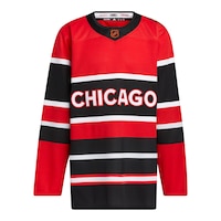 Chicago Blackhawks adidas Reverse Retro Prime Jersey Front_Flat