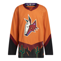 Arizona Coyotes adidas Reverse Retro Prime Jersey Front_Flat
