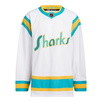 San Jose Sharks adidas Reverse Retro Prime Jersey Front_Flat