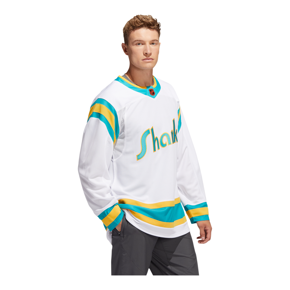 Sharks AMAZING Golden Seals Reverse Retro jerseys for the first