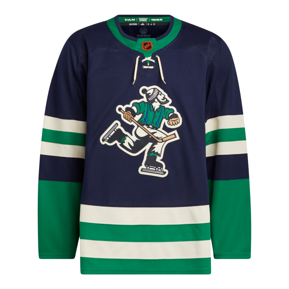Vancouver Canucks on X: Reverse Retro Jersey is on-sale now 🤩 Exclusively  at Vanbase. Get yours while stock lasts! SHOP