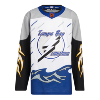 Tampa Bay Lightning adidas Reverse Retro Prime Jersey Front_Flat
