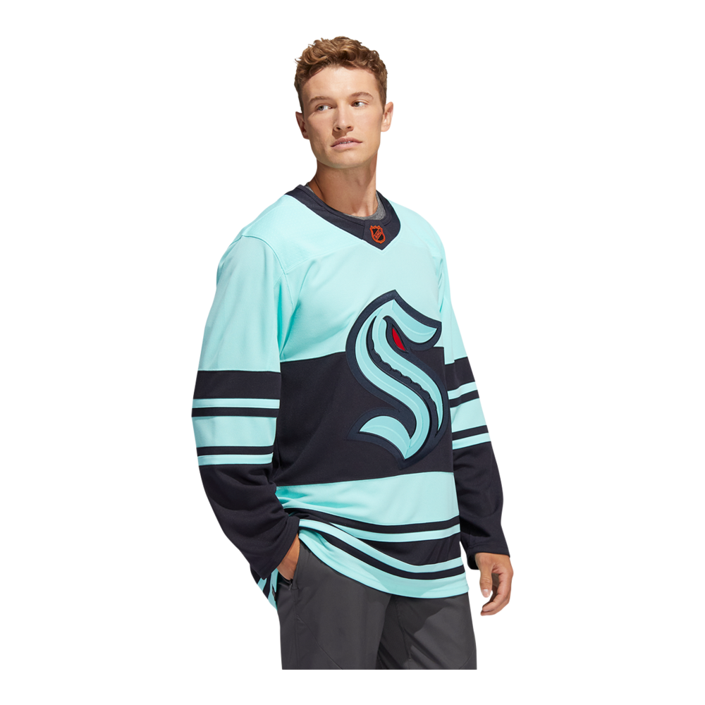 Seattle Kraken adidas Reverse Retro Prime Jersey