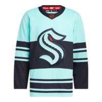 Seattle Kraken adidas Reverse Retro Prime Jersey Front_Flat