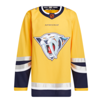 Nashville Predators adidas Reverse Retro Prime Jersey Front_Flat