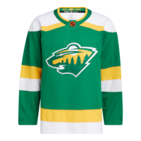 Minnesota Wild adidas Reverse Retro Prime Jersey Front_Flat