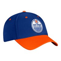 Edmonton Oilers Fanatics Draft Flex Hat, NHL, Hockey Front_Angled_Right