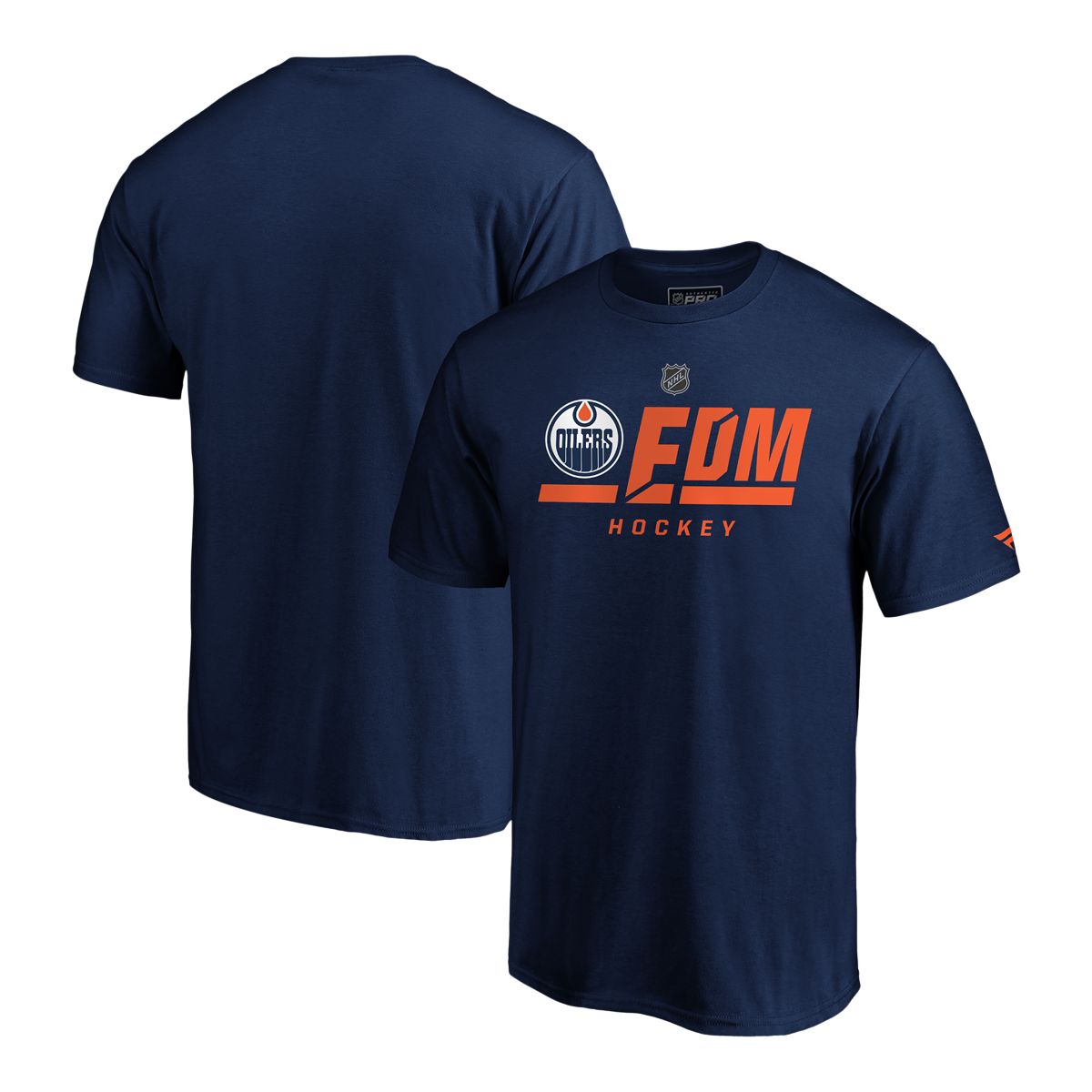 Edmonton Oilers Fanatics Authentic Pro Tricode T Shirt Sportchek