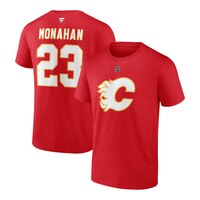 Calgary Flames Fanatics Sean Monahan Stacked Player T Shirt Composite_or_Mixed