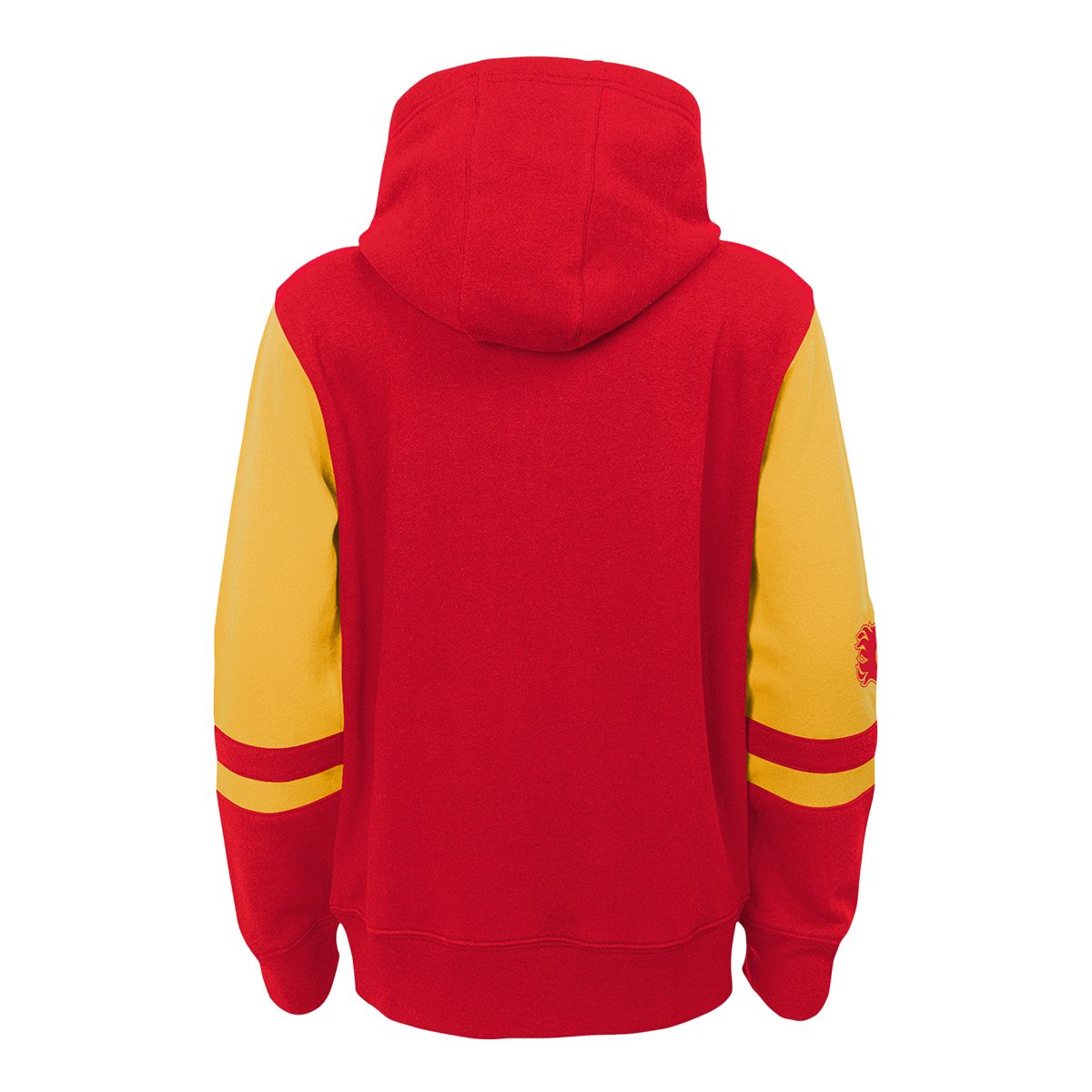 Youth Calgary Flames Outerstuff Faceoff Full Zip Hoodie