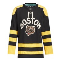 Boston Bruins adidas Winter Classic Prime Authentic Jersey Front_Flat
