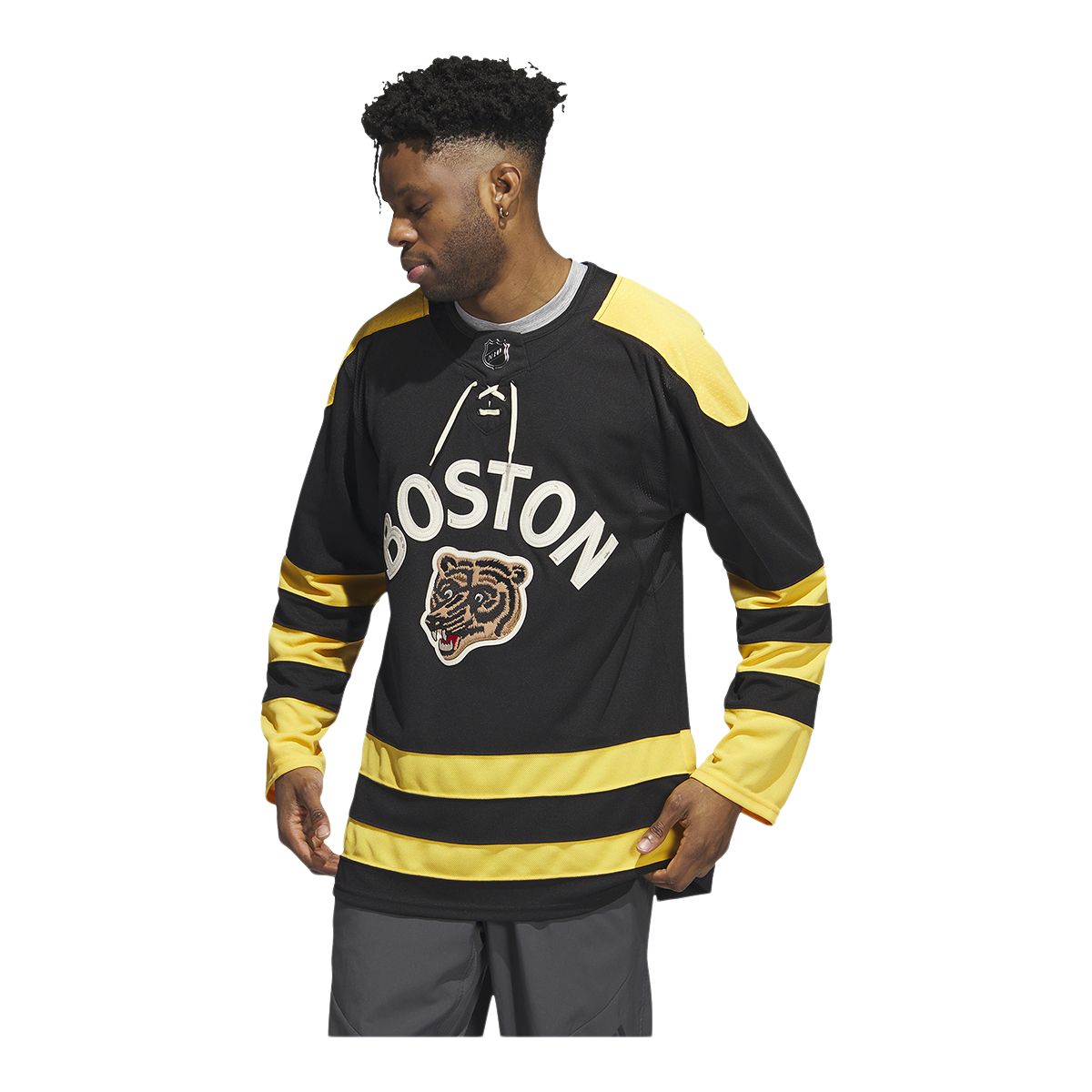 Boston Bruins adidas Winter Classic Prime Authentic Jersey