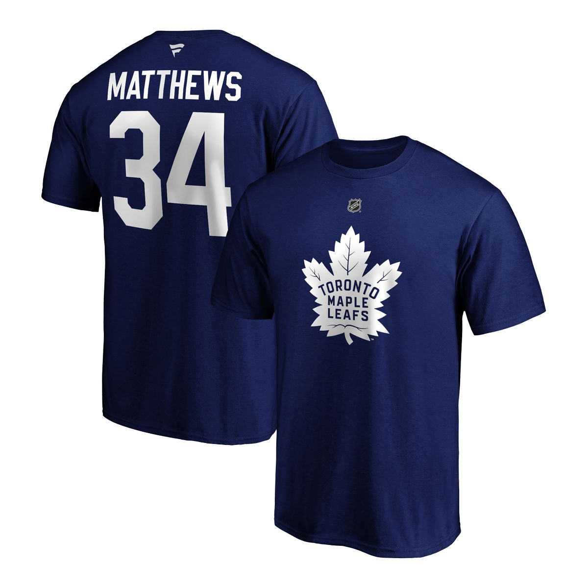 Toronto Maple Leafs Fanatics Stacked Player T Shirt