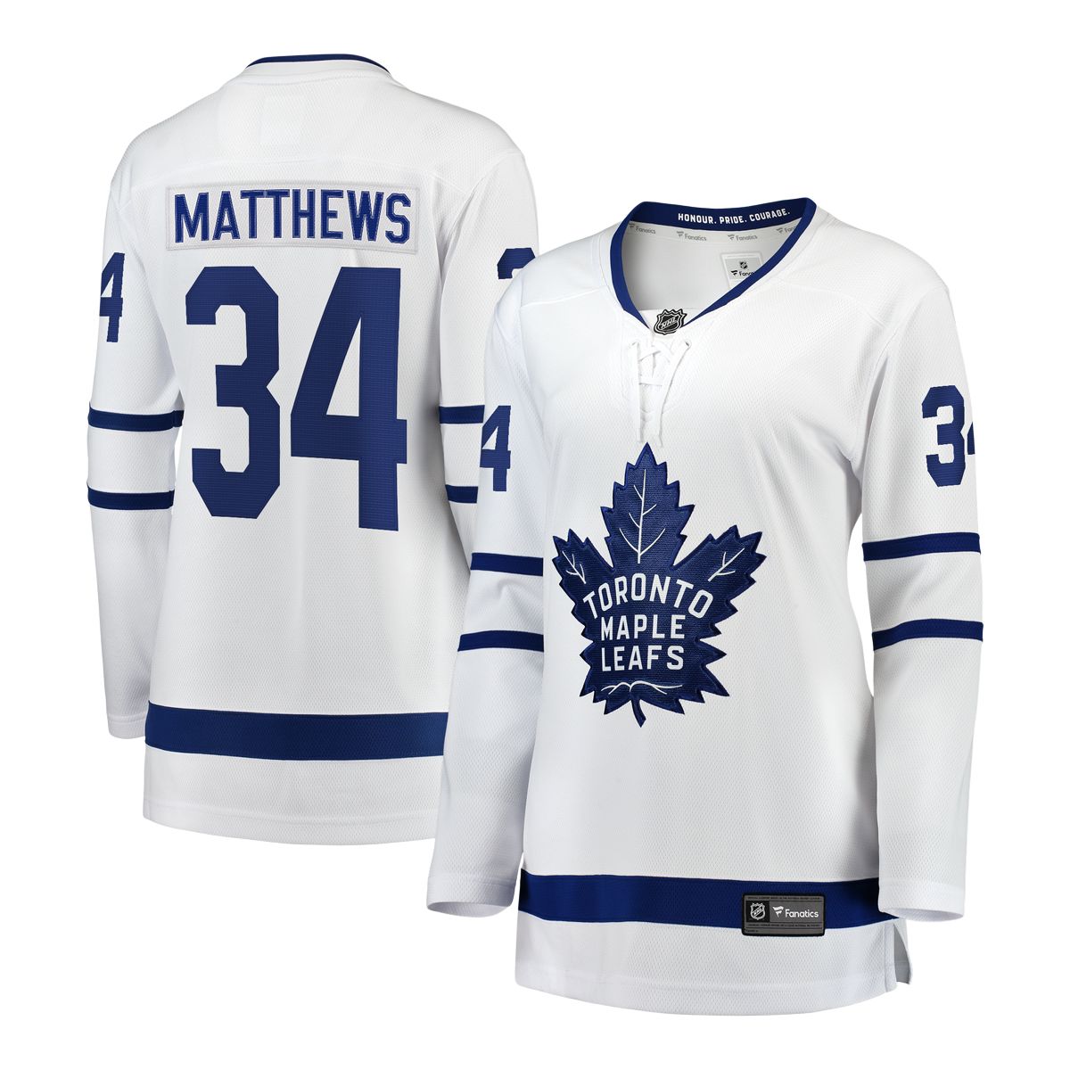 Image of Toronto Maple Leafs Fanatics Auston Matthews Women's Breakaway Jersey Hockey NHL